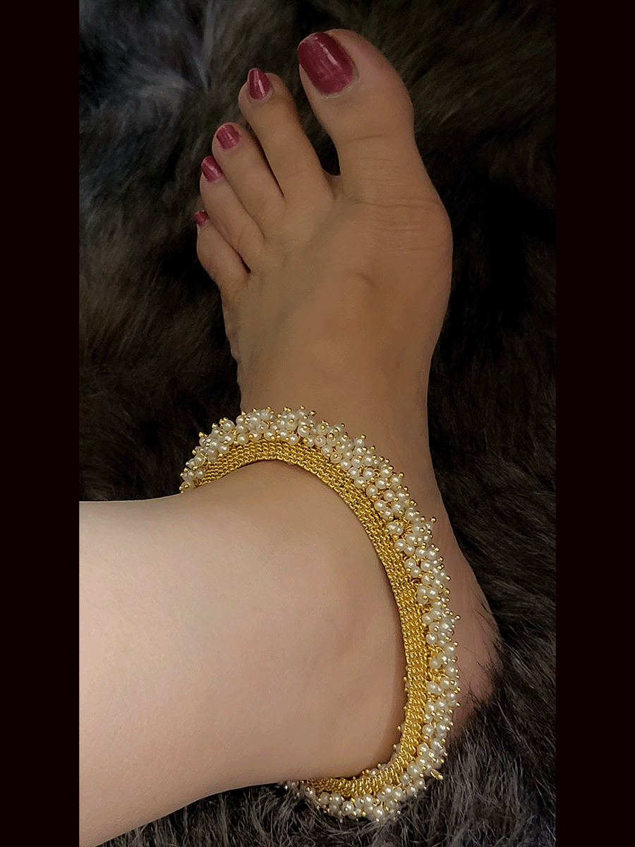 Gold Payal Design Gold Leg Chain Models Foot Leg Chain Models Gold