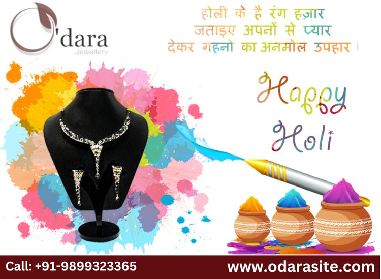 Know the Perfect Jewellery to Wear for the Festival of Colors in India ...