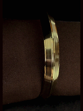 Load image into Gallery viewer, Plain self lines design gold plated men&#39;s kada