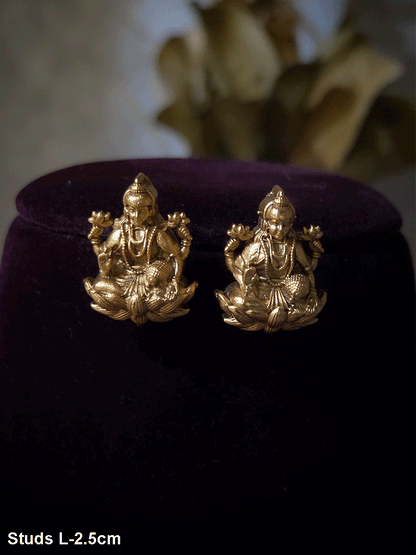 Classy and elegant Laxmiji studs