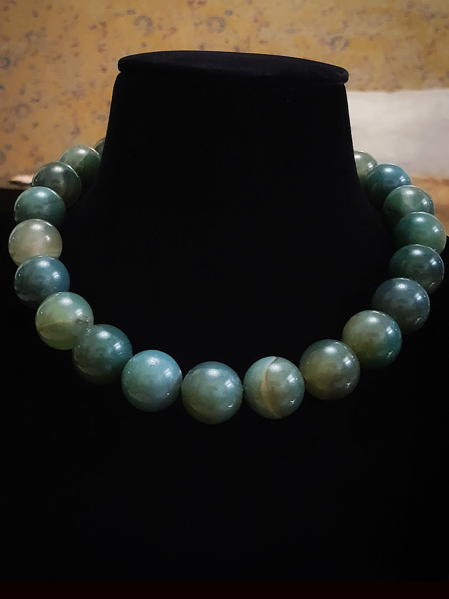 20mm bold glass bead single line string